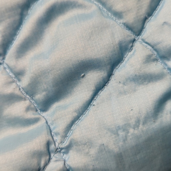 Patagonia puffer vest light blue full zip pockets small - Picture 9 of 10